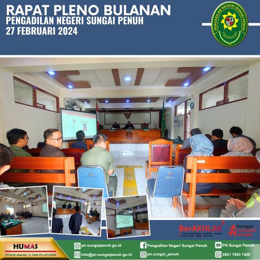 Rapat Pleno Bulanan
